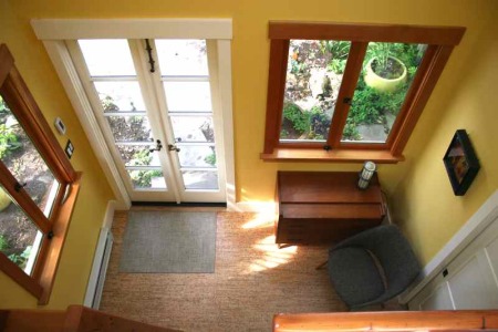 tiny house view from above